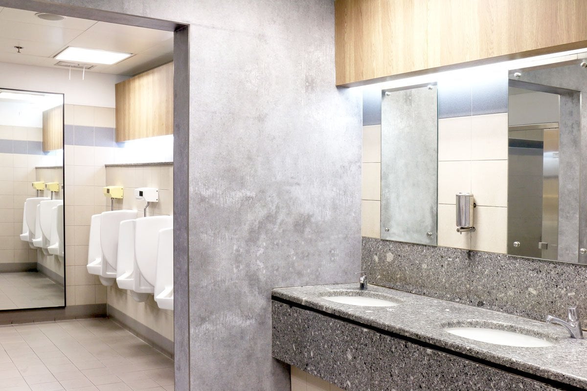 Commercial plumbing infrastructure in progress